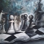 "Chess" Acrylic